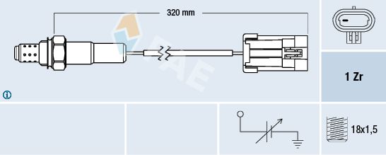 FAE Лямбда-зонд 77102