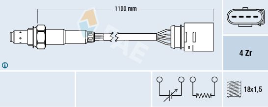 FAE lambda jutiklis 77140