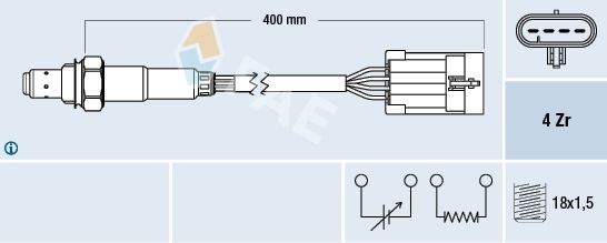 FAE lambda jutiklis 77158