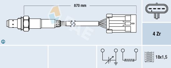 FAE lambda jutiklis 77194