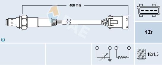 FAE lambda jutiklis 77211