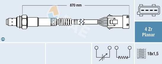 FAE lambda jutiklis 77235