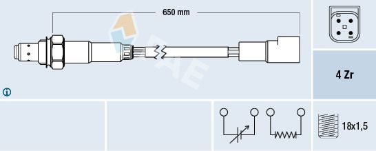 FAE lambda jutiklis 77245