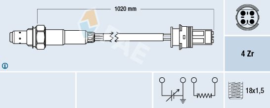 FAE Лямбда-зонд 77271