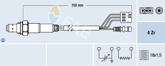 FAE lambda jutiklis 77380