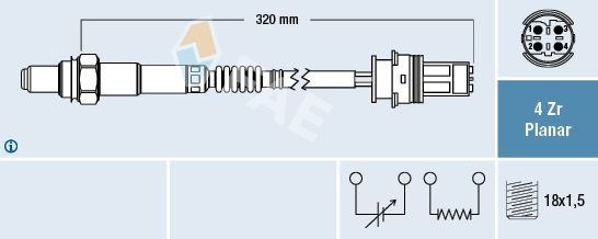 FAE Лямбда-зонд 77409