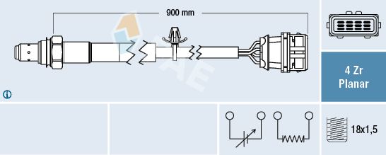 FAE Лямбда-зонд 77415