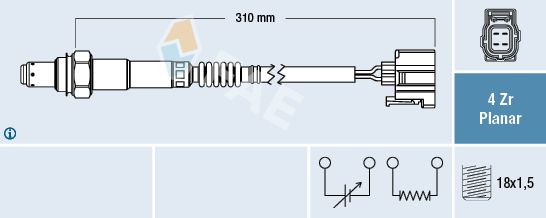 FAE Лямбда-зонд 77427