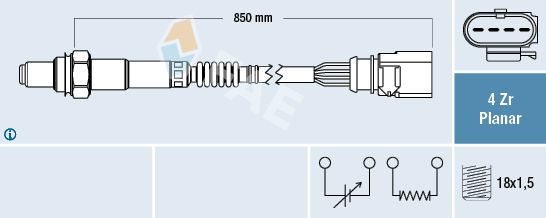 FAE lambda jutiklis 77464