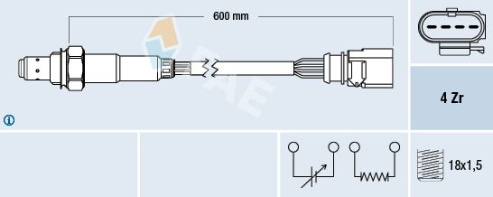 FAE lambda jutiklis 77510