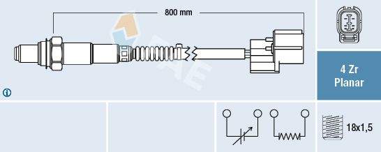 FAE lambda jutiklis 77599