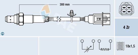 FAE Лямбда-зонд 77637