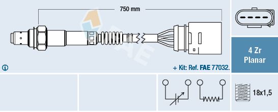 FAE lambda jutiklis 77909