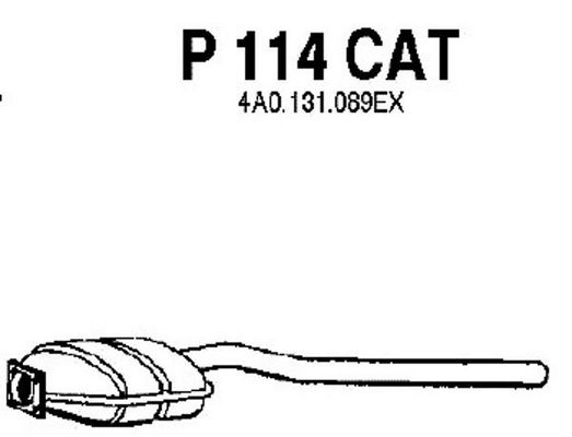 FENNO katalizatoriaus keitiklis P114CAT