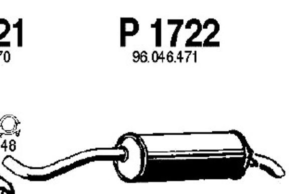 FENNO galinis duslintuvas P1722