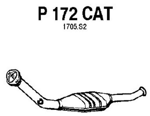 FENNO katalizatoriaus keitiklis P172CAT