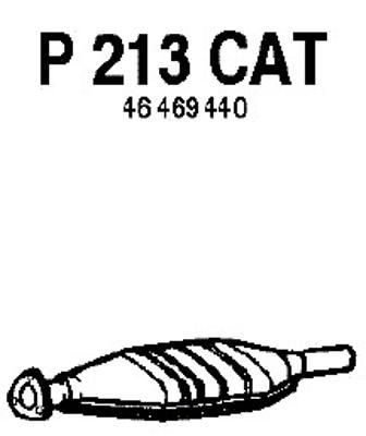 FENNO katalizatoriaus keitiklis P213CAT