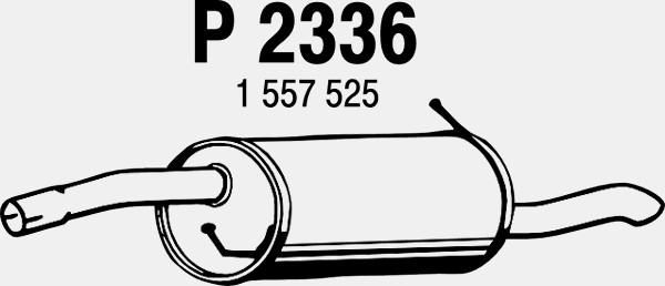 FENNO galinis duslintuvas P2336