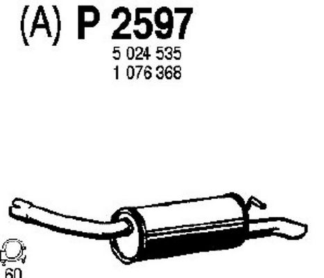 FENNO galinis duslintuvas P2597