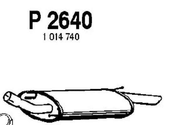 FENNO galinis duslintuvas P2640