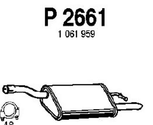 FENNO galinis duslintuvas P2661