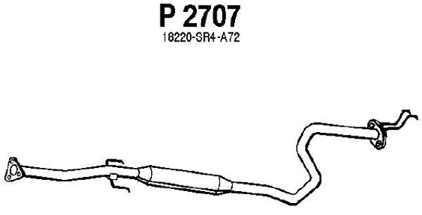 FENNO vidurinis duslintuvas P2707