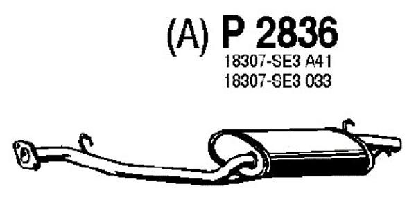 FENNO galinis duslintuvas P2836