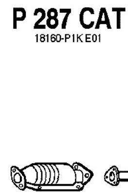 FENNO katalizatoriaus keitiklis P287CAT