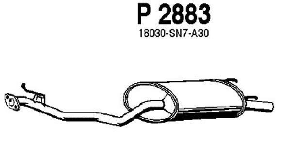 FENNO galinis duslintuvas P2883