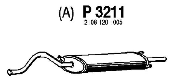 FENNO galinis duslintuvas P3211