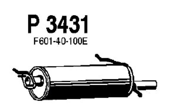 FENNO galinis duslintuvas P3431