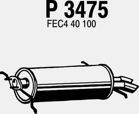 FENNO galinis duslintuvas P3475