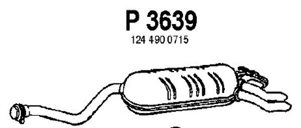 FENNO galinis duslintuvas P3639