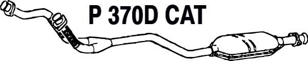 FENNO katalizatoriaus keitiklis P370DCAT