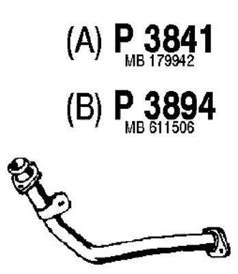 FENNO išleidimo kolektorius P3841