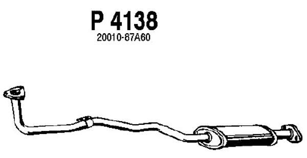 FENNO priekinis duslintuvas P4138