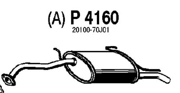 FENNO galinis duslintuvas P4160