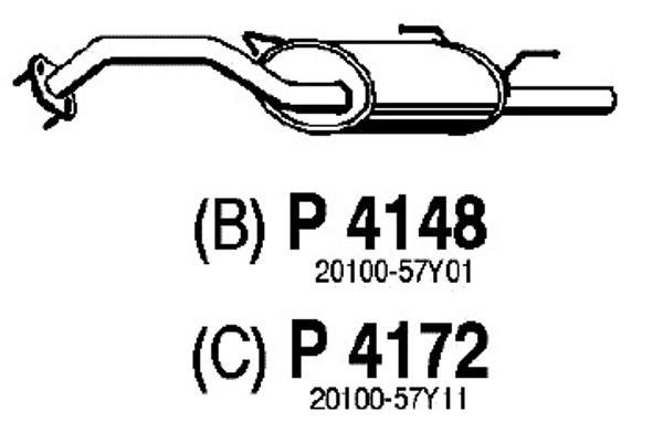 FENNO galinis duslintuvas P4172