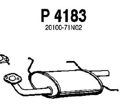 FENNO galinis duslintuvas P4183