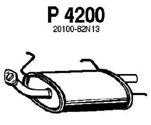 FENNO galinis duslintuvas P4200