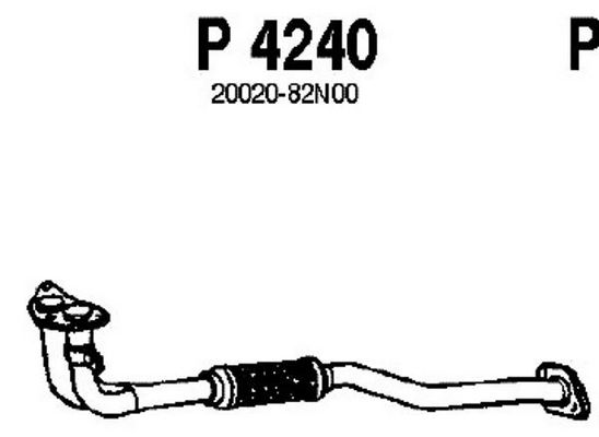 FENNO Труба выхлопного газа P4240