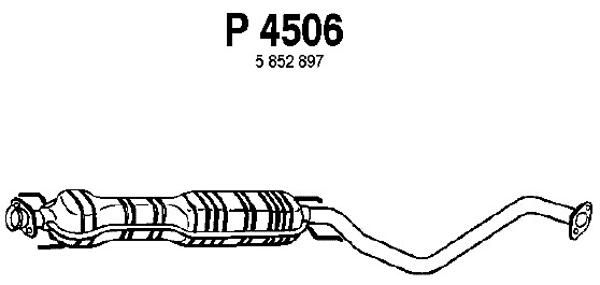 FENNO vidurinis duslintuvas P4506