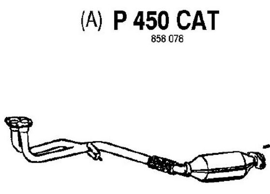 FENNO katalizatoriaus keitiklis P450CAT