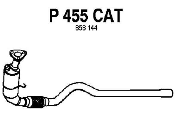 FENNO katalizatoriaus keitiklis P455CAT