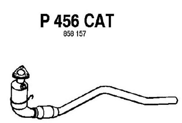 FENNO katalizatoriaus keitiklis P456CAT