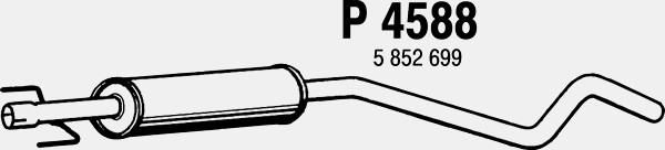 FENNO vidurinis duslintuvas P4588