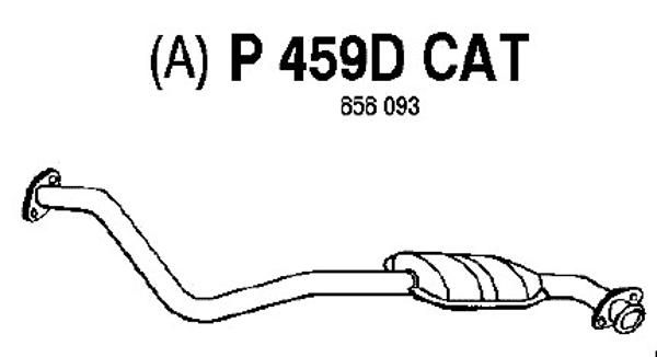 FENNO katalizatoriaus keitiklis P459DCAT