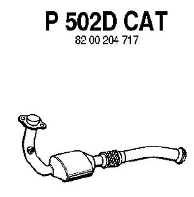 FENNO katalizatoriaus keitiklis P502DCAT