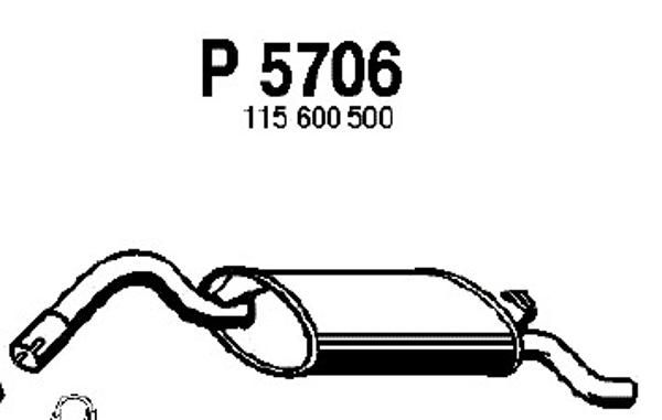FENNO galinis duslintuvas P5706