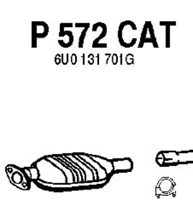 FENNO katalizatoriaus keitiklis P572CAT